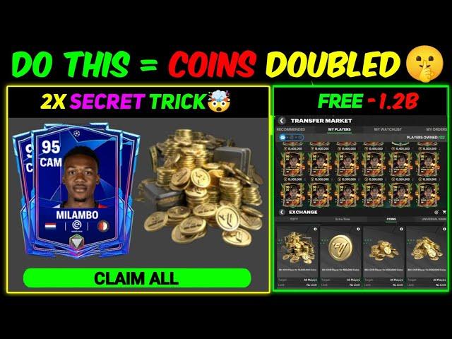  SECRET Tricks to DOUBLE Your Coins!  (FC Mobile) Safe and Easy!