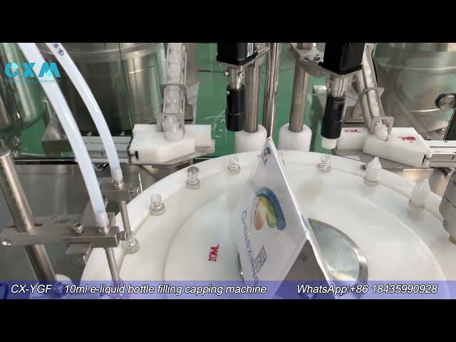 e-liquid filling machine| automatic 10ml e liquid filling capping machine | filling capping machine