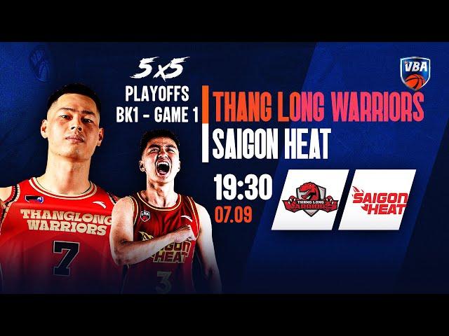  Livestream Thang Long Warriors - Saigon Heat | Giải bóng rổ chuyên nghiệp Việt Nam - VBA 2023