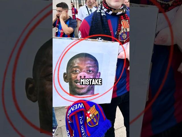 Dembele betrayed Barcelona.