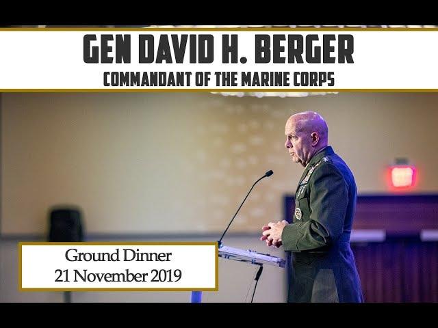 General David H. Berger, Commandant, "Inside Force"