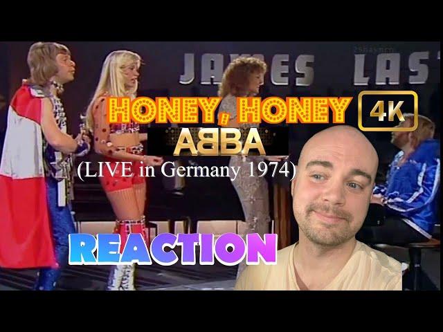 ABBA - Honey, Honey (LIVE in Germany 1974) in 4K Full HD | REACTION