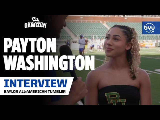 Baylor's NCATA All-American Tumbler Payton Washington on Overcoming Adversity