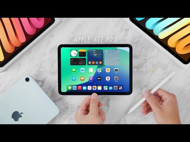 NEW iPad Mini 7 Unboxing & Setup - BLUE!