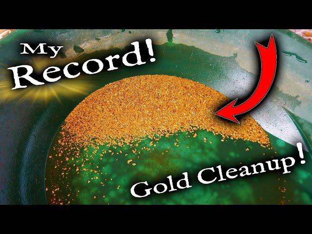 My biggest GOLD clean up of my life!