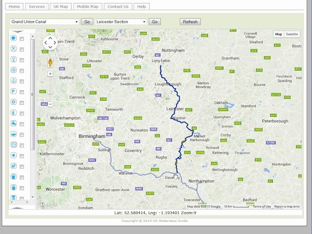 Waterways Guide Uk narrowboat navigation and canal planner