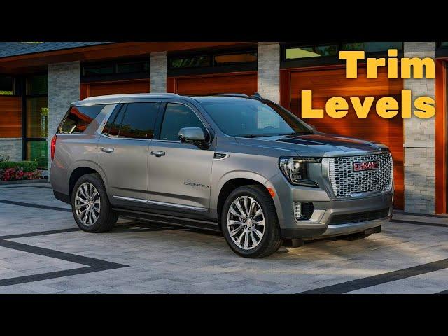 2022 GMC Yukon Trim Levels Explained