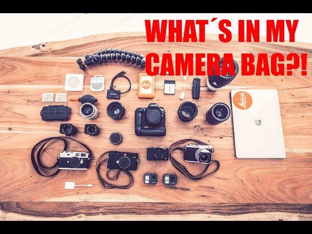 What´s in my CAMERA BAG?!