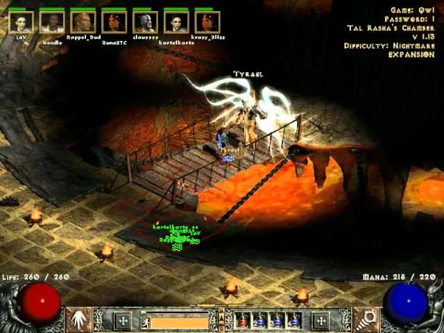 Diablo 2 speedrun - to Baal hell in under 2:30 - Telesorc view