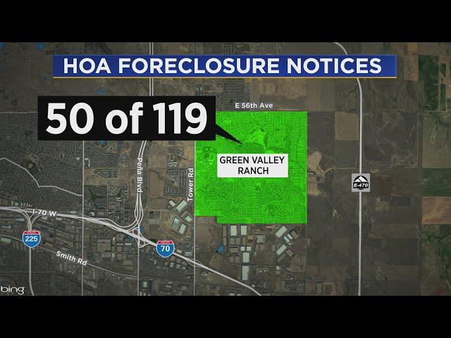 50 Of The 119 HOA Foreclosure Notices From The Last Year Came From Green Valley Ranch Leaving Reside