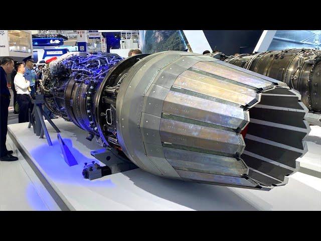 Russia's fifth-generation aircraft engines are shown in China