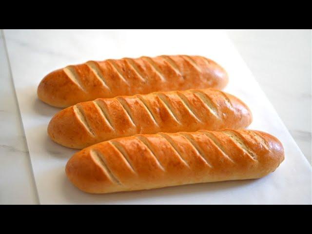 Soft French Bread | Best Bread for making sandwich |Soft Bread | Soft Baguette |Easy Homemade Bread