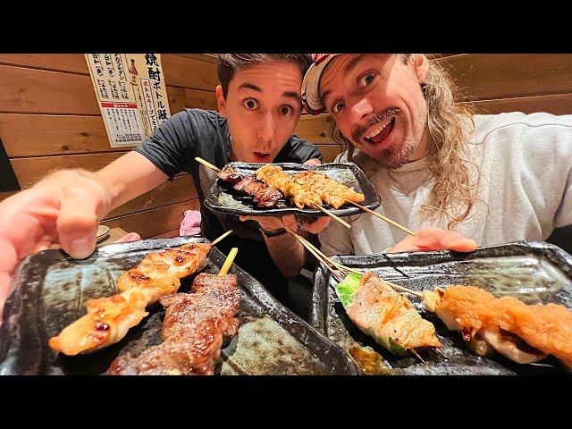 Les vraies brochettes au Japon