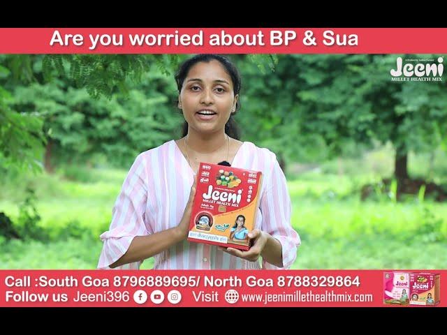 Jeeni Millet Health Mix || Control BP & Sugar in 1 Month ||