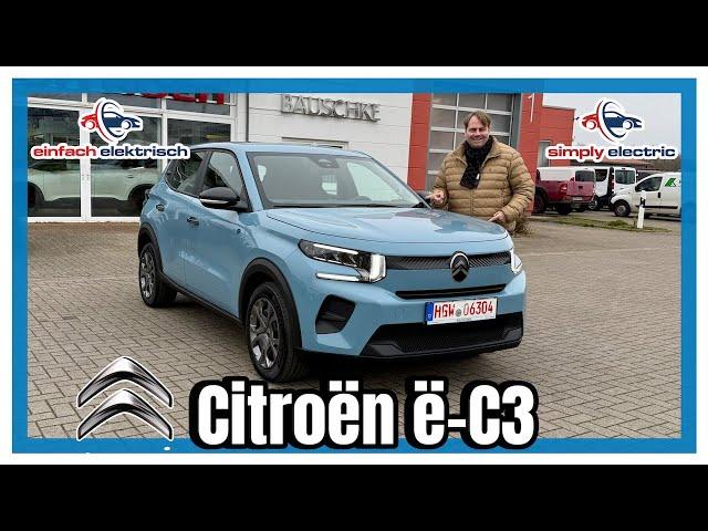 Review Citroën ë-C3 do you need more electric car!?