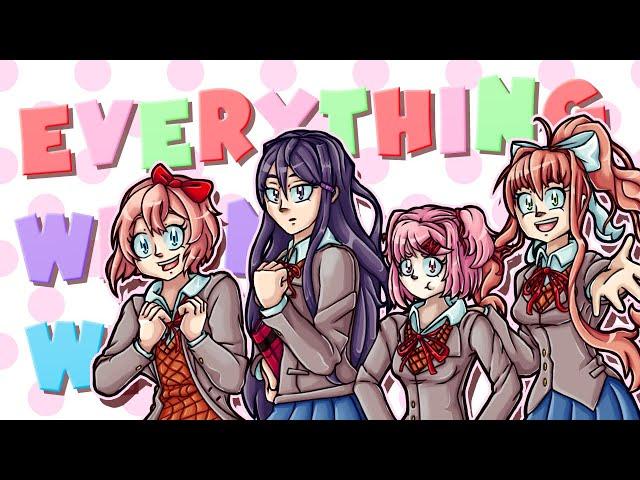 Everything Wrong With Doki Doki Literature Club in 1 Hour and 16 Minutes