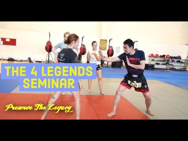 The Sylvie 4 Legends Seminar - Dieselnoi, Karuhat, Chatchai & Namkabuan