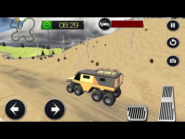 8 Wheeler Jeep Rally Game || Jeep Racing games Android Gameplay