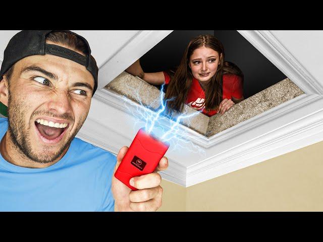 Hide N Seek TASER in NEW Funk Bros House!