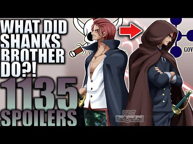 SHANKS' BROTHER JUST DID SOMETHING WILD / One Piece Chapter 1135 Spoilers