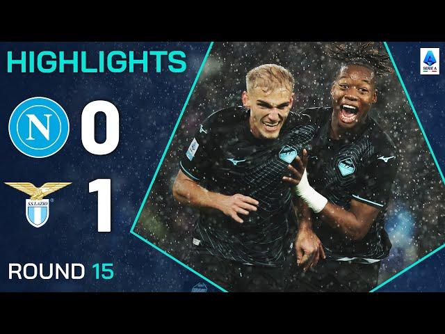 NAPOLI-LAZIO 0-1 | HIGHLIGHTS | 15ª GIORNATA | SERIE A ENILIVE 2024/25