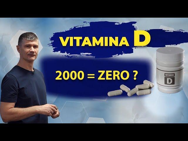 VITAMINA D - legătura dintre concentrație și randamentul zilnic. @DrOrestBolbocean