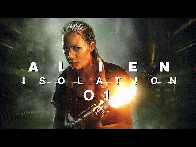 Alien: Isolation PL #1 - Najlepszy Horror Science Fiction - Obcy: Izolacja Gameplay PL 4K