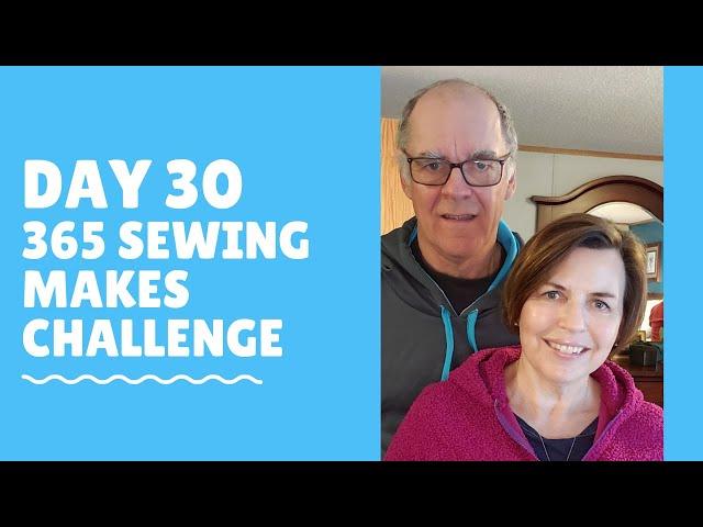 Day 30 of 365 Sewing Makes Challenge by Murr-Made Designs with Alice Murray. Sewing for Beginners.