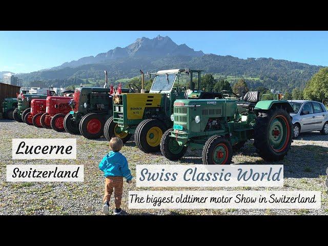 Old-timer Cars & Tractors at the Swiss Classic World 2021 (Lucerne, Switzerland)