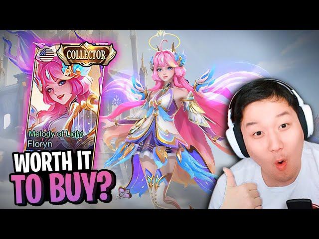 Worth it to buy? How much is Floryn Collector skin? Melody of Light in MLBB