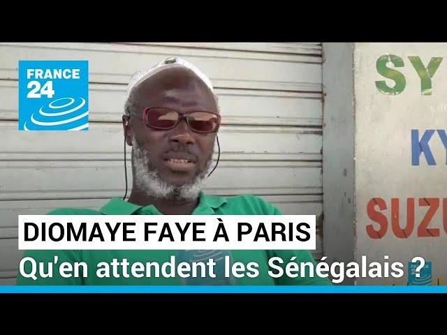 Bassirou Diomaye Faye en visite à Paris : qu'en attendent les Sénégalais ? • FRANCE 24