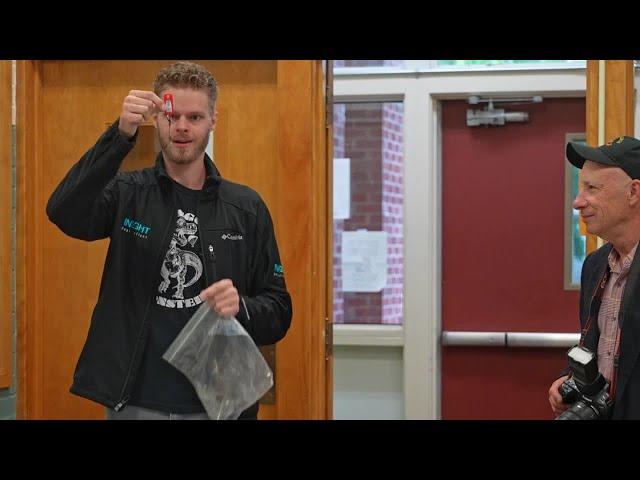 Former Billings Highland Elementary schooler reminisces during time capsule unveiling