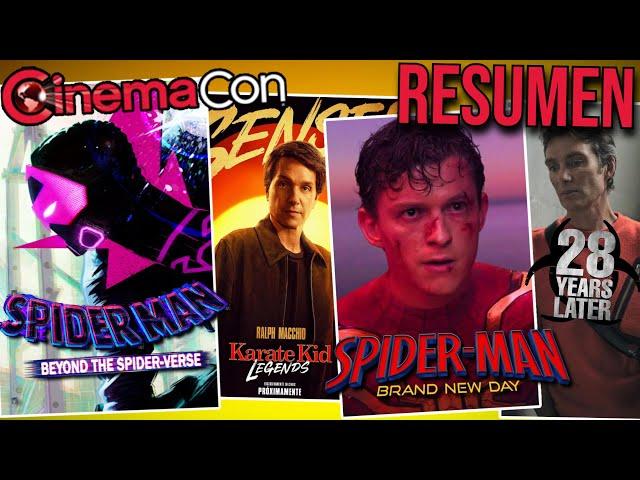 Trailer Spider-Man: Beyond the Spiderverse, Spider-Man 4, Karate Kid Leyendas y Más! CINEMACON DIA 1