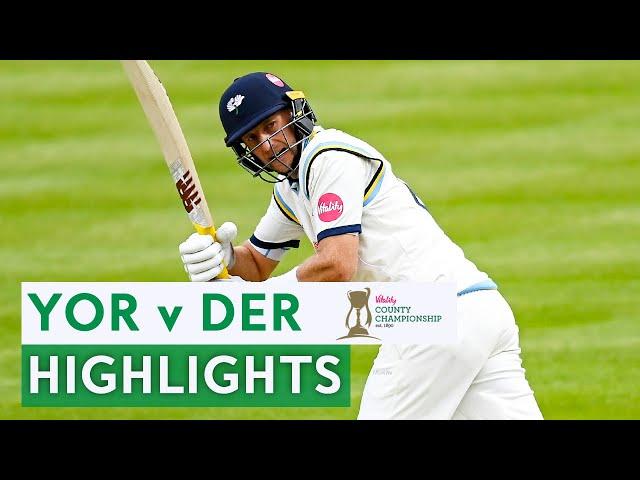 Joe Root & Harry Brook Hit Hundreds! | Yorkshire v Derbyshire | Vitality County Championship 2024