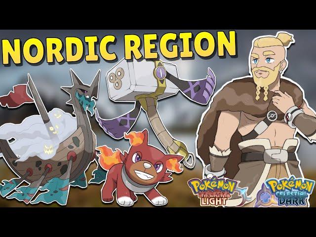 If VIKINGS Had Their Own Pokemon Region - Scandanavia and Norse Fakemon