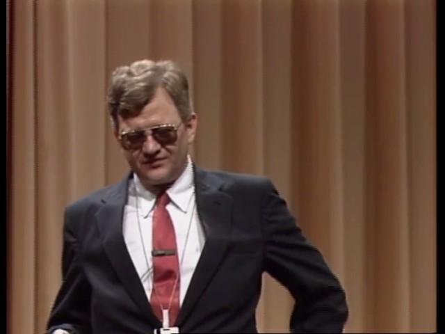 Tom Clancy Speaks at the National Security Agency