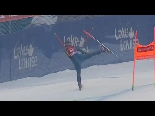 Alix WILKINSON - CRASH - Downhill - Lake Louise 2021