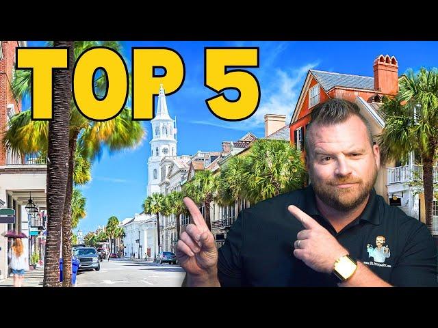 TOP 5 Best Areas To Live in CHARLESTON SC