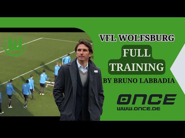 VfL Wolfsburg - full training by Bruno Labbadia