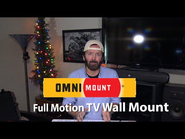 Installing the OMNI-mount Full Motion TV Wall Mount w/Paul Henderson 4K 12-8-2020