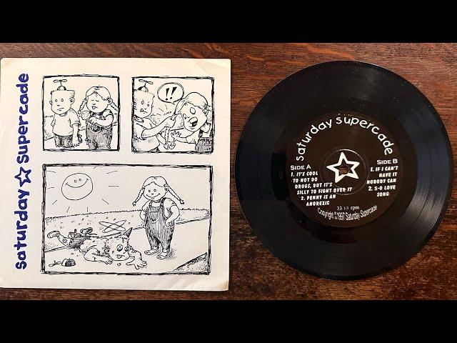 Saturday Supercade – Self Titled 7" 1997 [Cincinnati, OH Pop Punk / Melodic Punk]