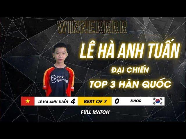 [RE-UP] Le Ha Anh Tuan (Vietnam) vs Jinor (South Korea) | Vietnam Pes wonderkid (12 years old)