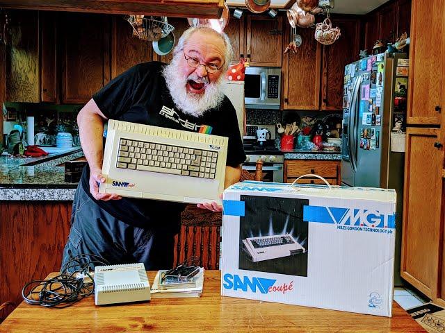 Sam Coupe in the USA - Unboxing & Chatter about this Retro 8bit Computer