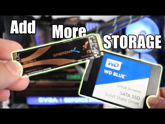 How To Install a Second SSD into Your PC