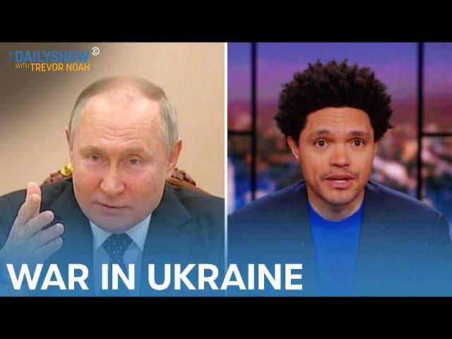 Russia Punished & Media Shocked by Invasion in “Relatively Civilized” Ukraine | The Daily Show