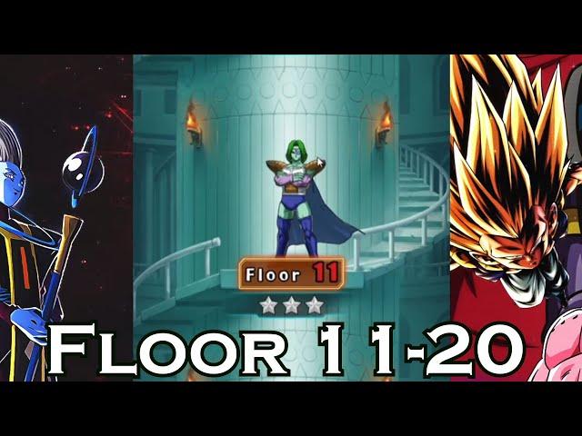 Temporal Trial Walkthrough Floor 11-20 (DRAGON BALL IDLE)