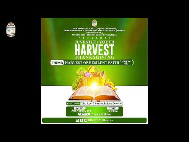 BIKMAC - JUVENILE/YOUTH HARVEST THANKSGIVING