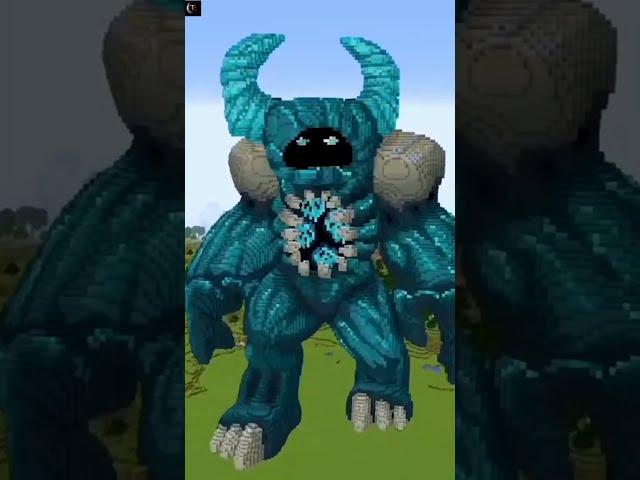 Monster Challenge Noob Vs Pro Vs Hacker | Minecraft #minecraft #shorts #techiegamer