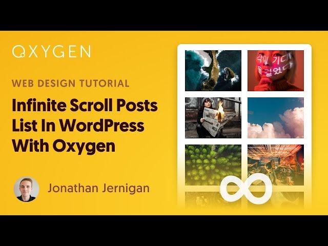 Infinite Scroll Posts List In WordPress With Oxygen