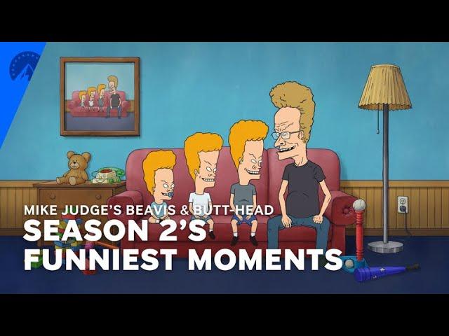 Mike Judge's Beavis And Butt-Head | Season 2's Funniest Moments | Paramount+